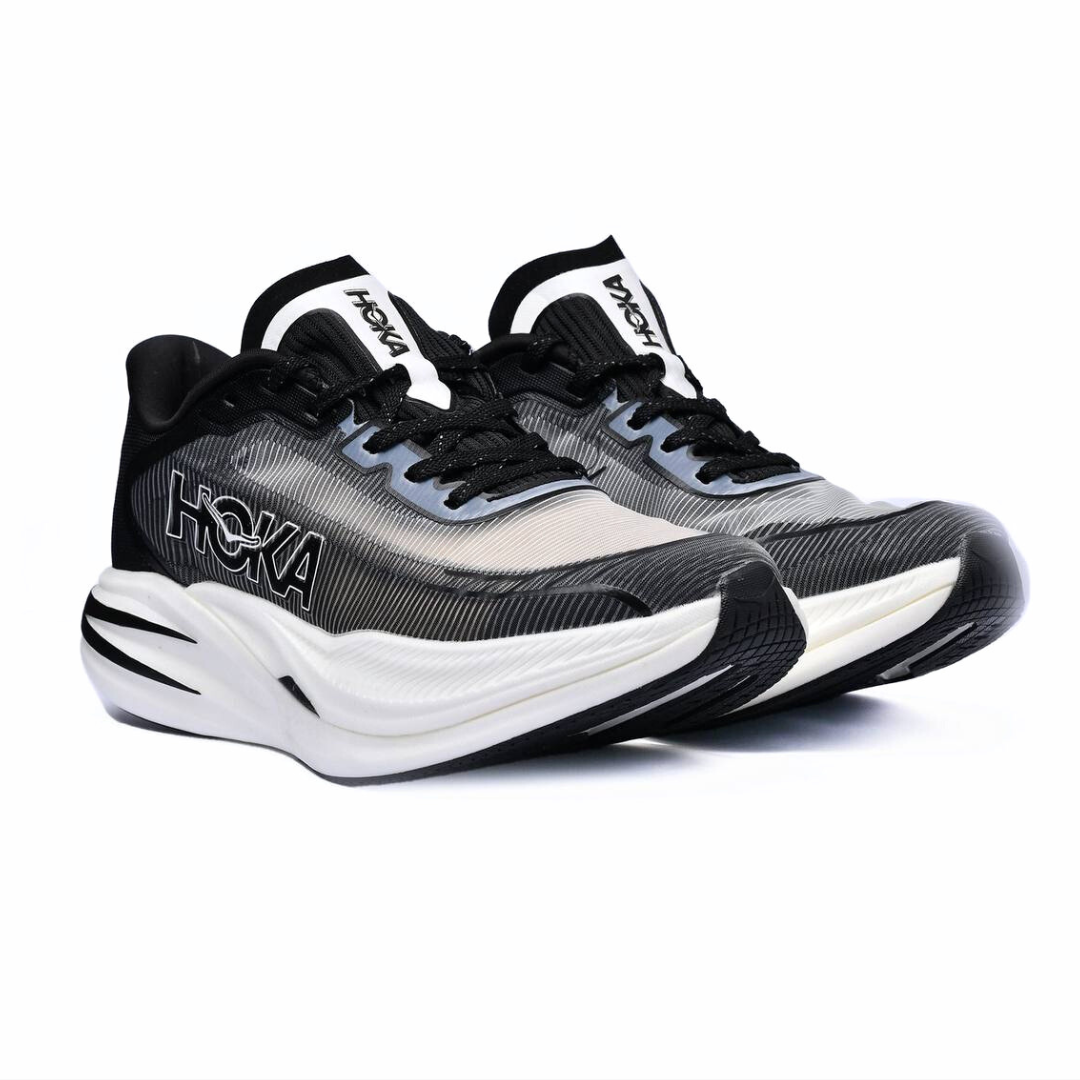 Hoka Cielo X1 2.0 Unisexe™ – Noir Intense/Blanc Classique