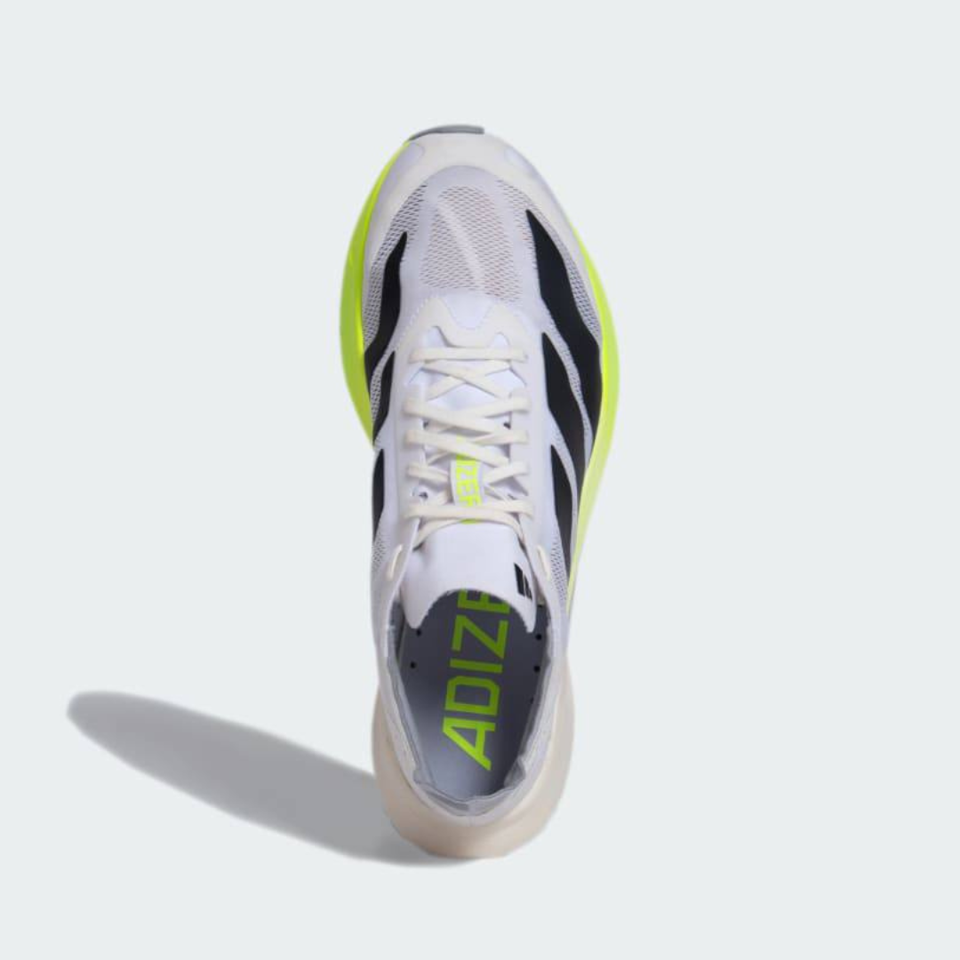 Adidas Adizero Drive RC™ – Cloud White avec Core Black et Lucid Lemon