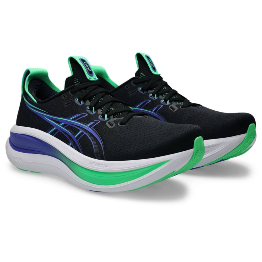 Asics Gel-Nimbus 28™ – Noir avec éclat de cobalt