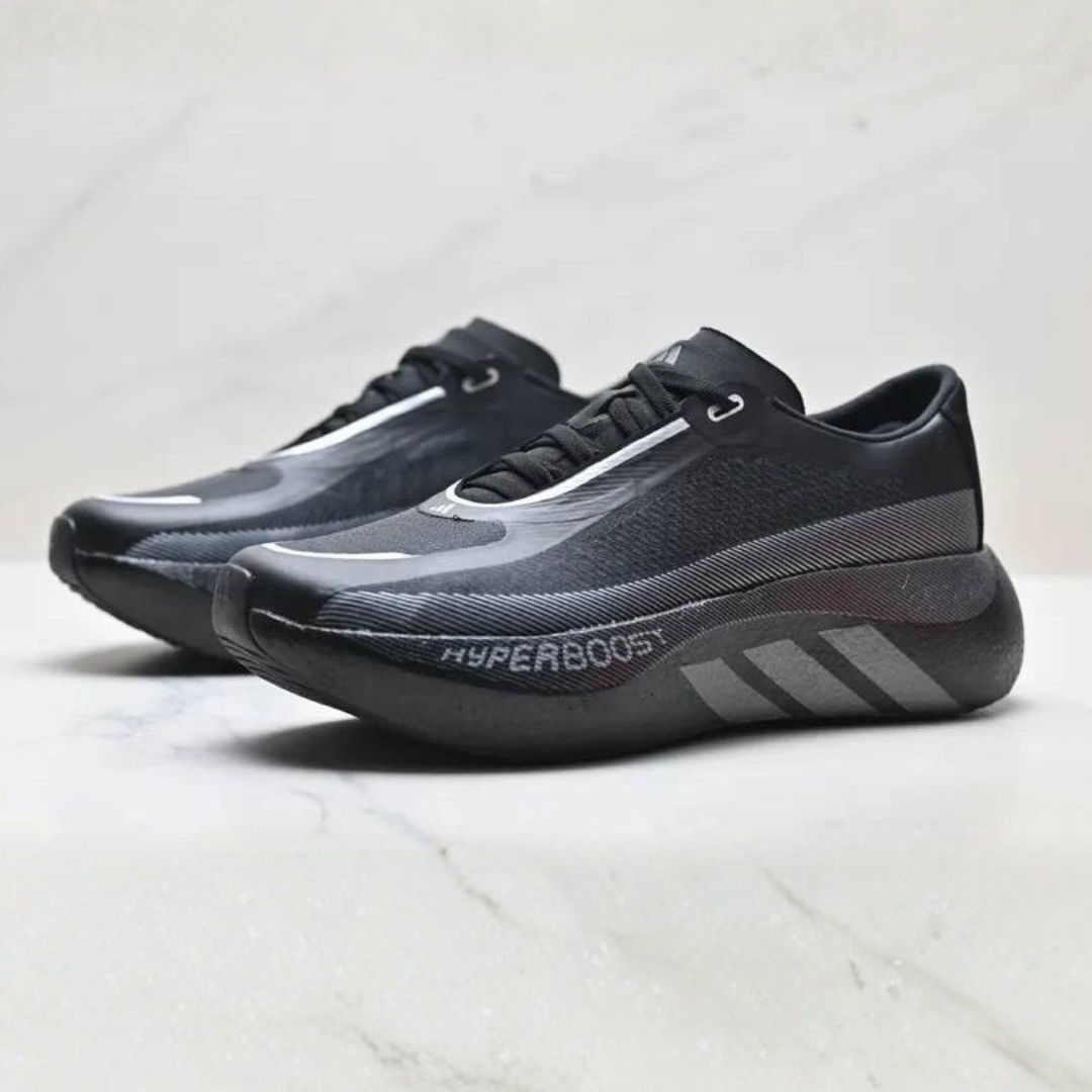 Adidas Hyperboost Edge™ – Noir avec gris métallique