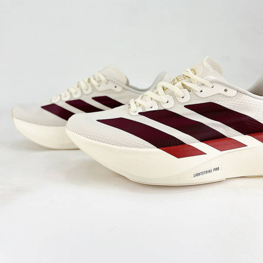 Adidas Adizero EVO SL™ – Blanc, bordeaux et rouge