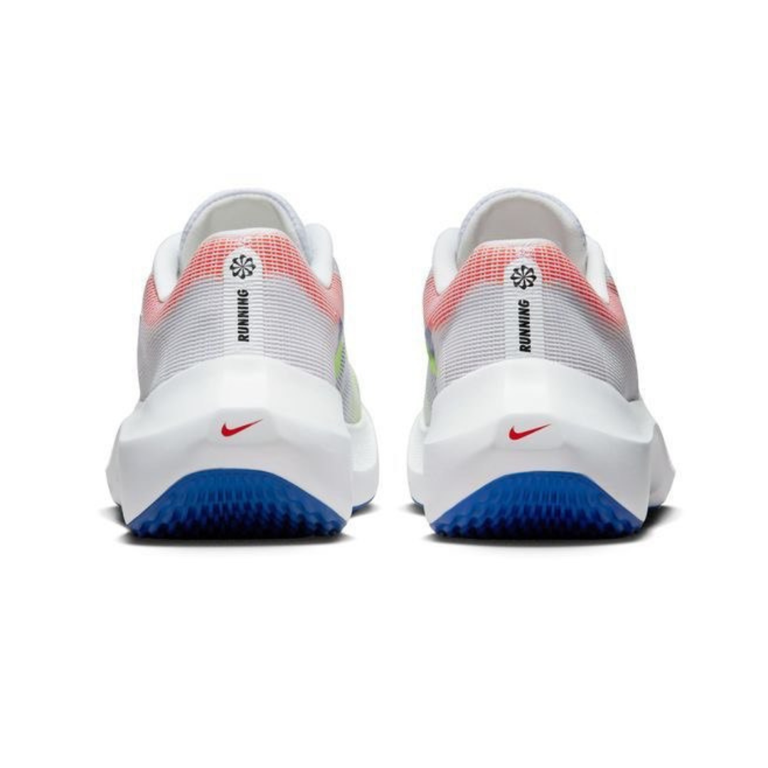 Nike Air Zoom Fly 5™ – Blanc fluorescent avec Bleu océan et Vert vif
