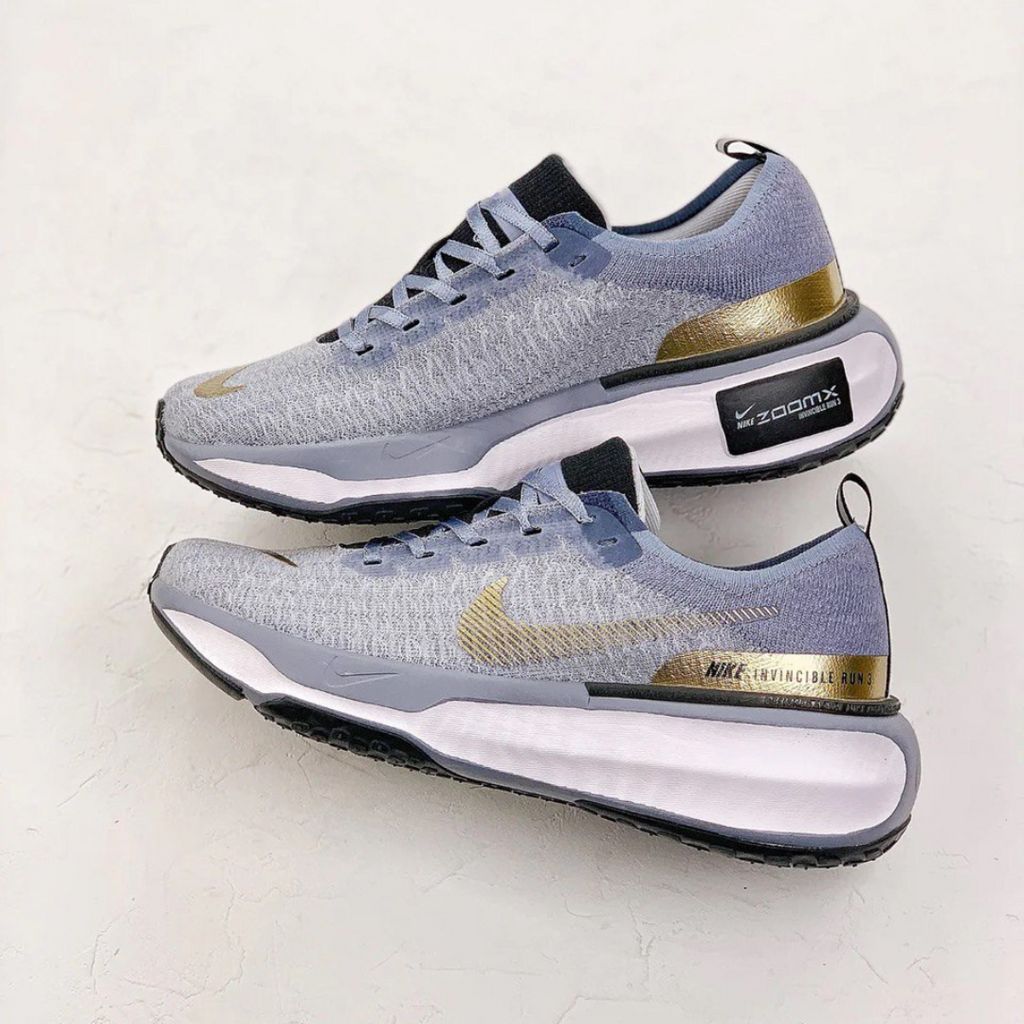 Nike ZoomX Invincible Run 3™ – Bleu Royal avec Gold Rush
