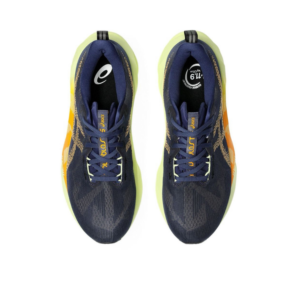 Asics Novablast 5™ – Bleu marine avec Vert et Orange