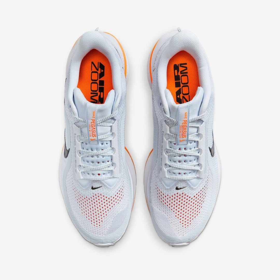 Nike Air Zoom Pegasus Premium™ – Gris Football avec Orange Coucher de soleil