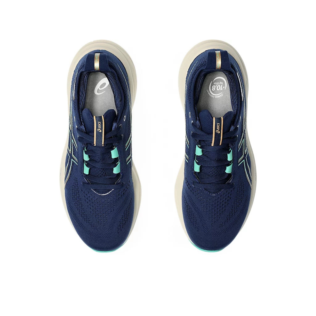 Asics Gel-Nimbus 26™ – Bleu Marine avec Crème et Vert