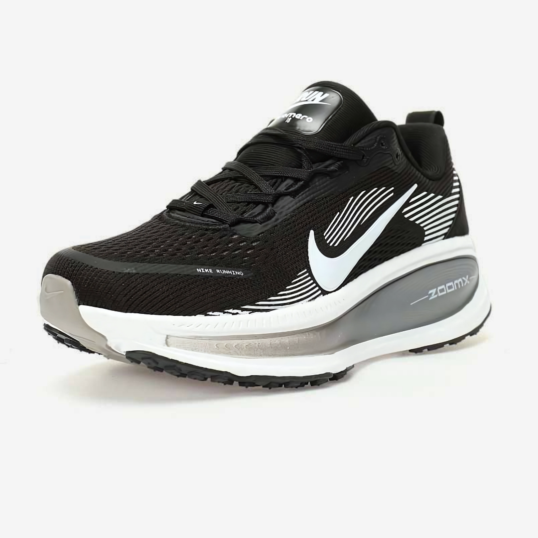 Nike Vomero 18™ – Black Shadow avec White Mist & Steel Grey