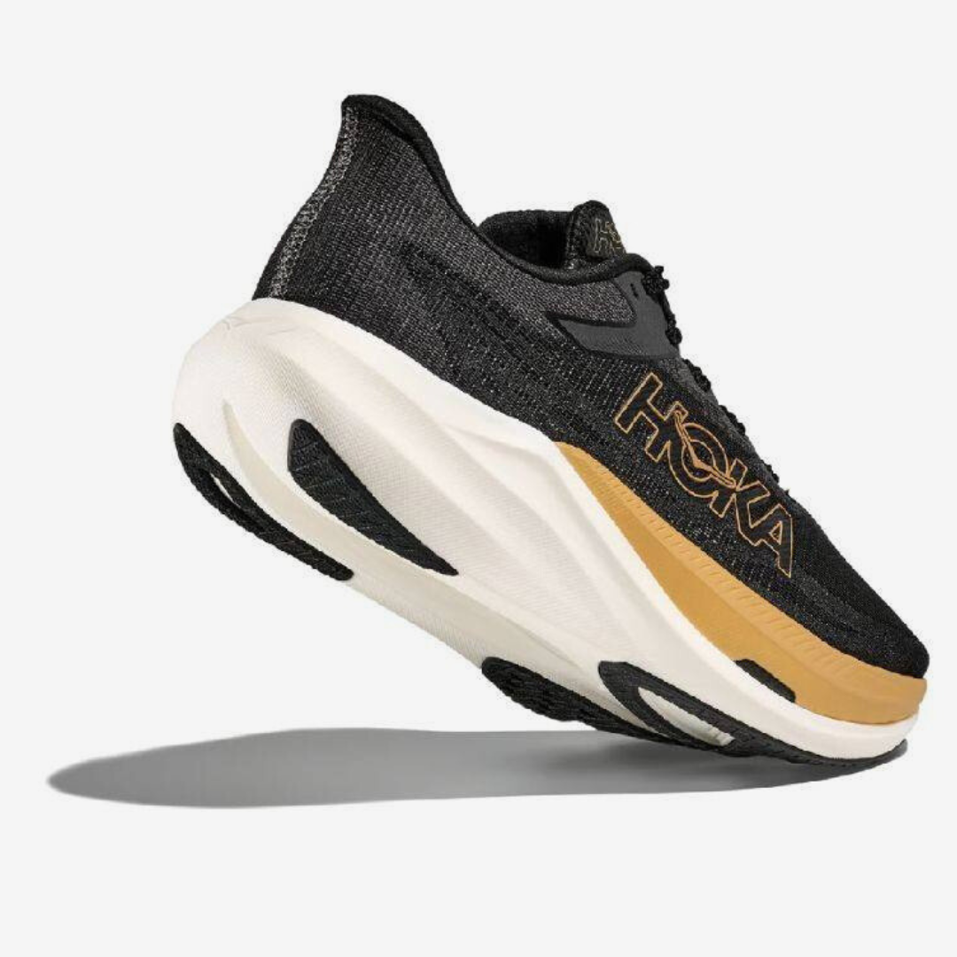 Hoka Rocket X 3 Unisexe™ – Noir Intense avec Or Luxe