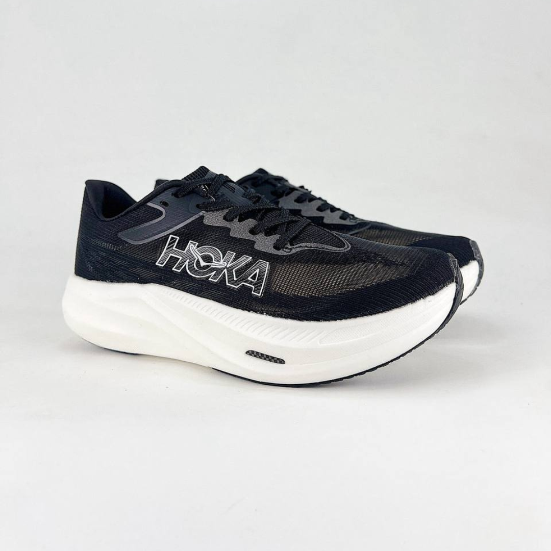 Hoka Rocket X 3 Unisexe™ – Noir Intense/Blanc Classique