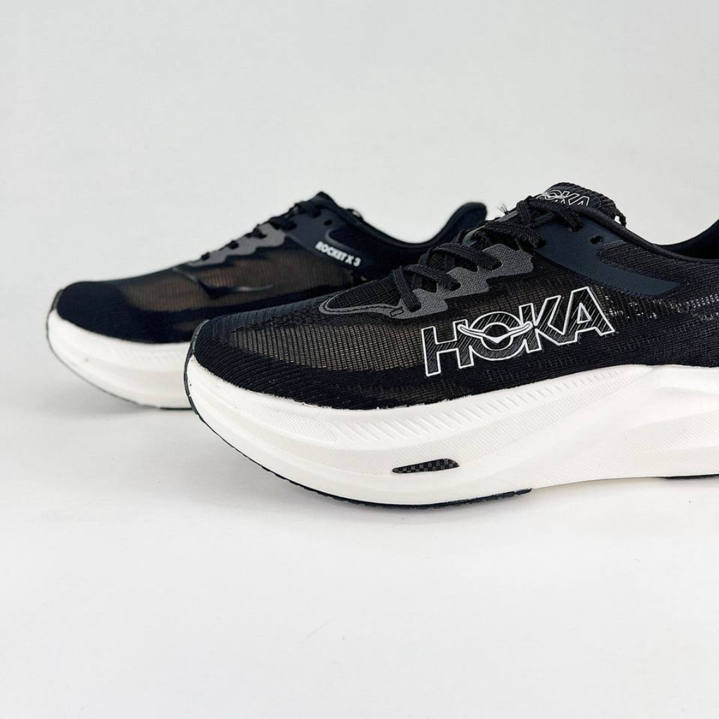 Hoka Rocket X 3 Unisexe™ – Noir Intense/Blanc Classique