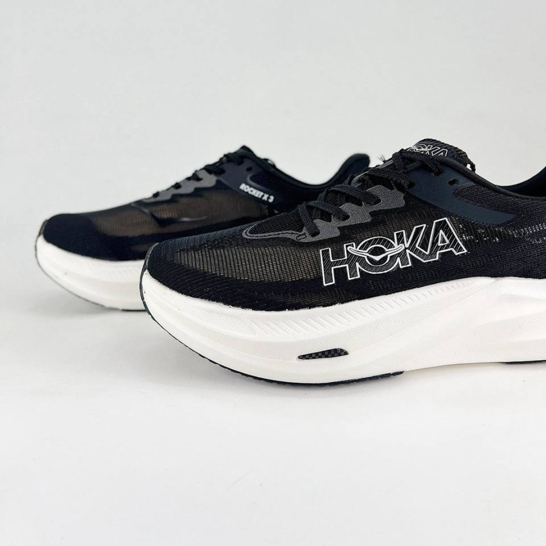 Hoka Rocket X 3 Unisexe™ – Noir Intense/Blanc Classique