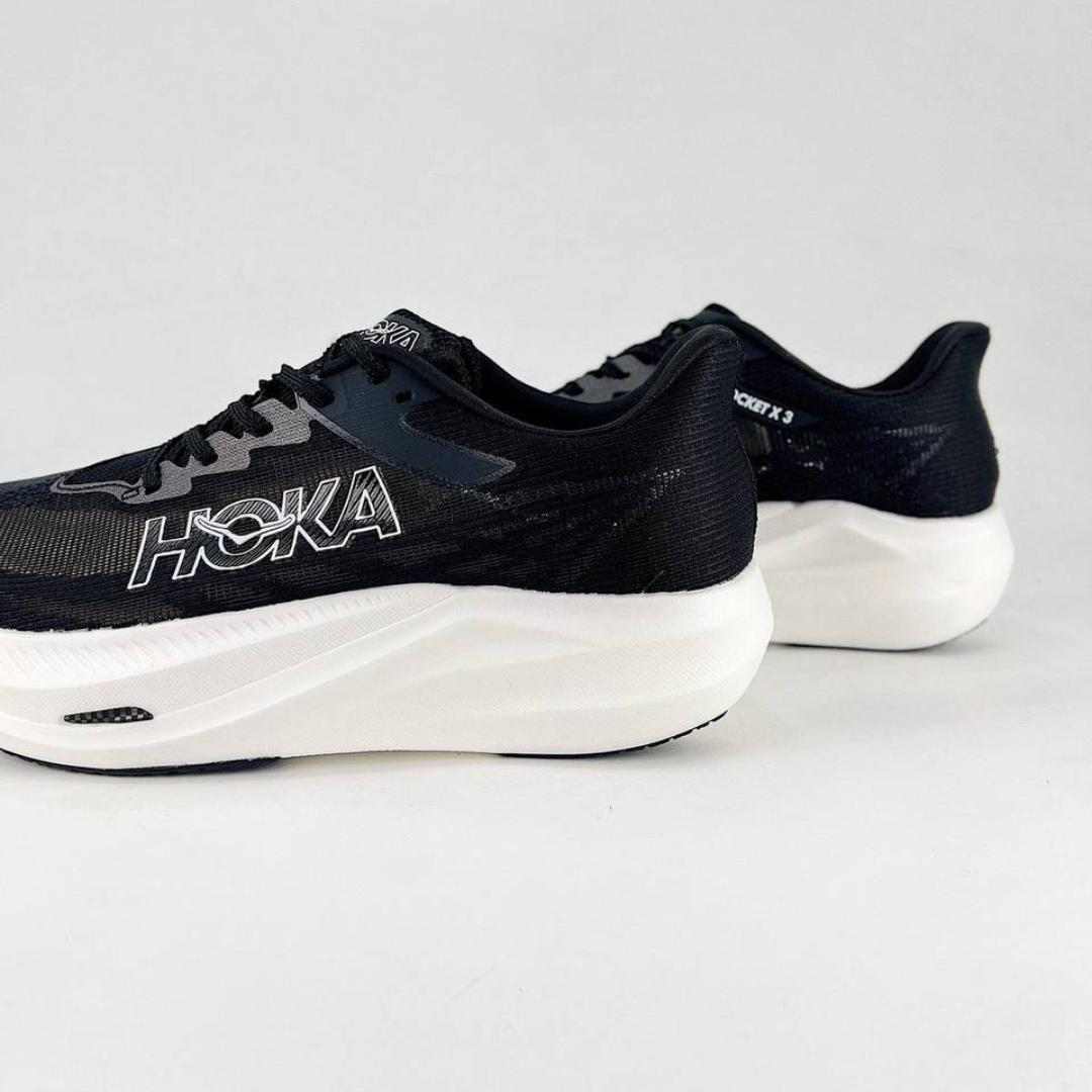 Hoka Rocket X 3 Unisexe™ – Noir Intense/Blanc Classique