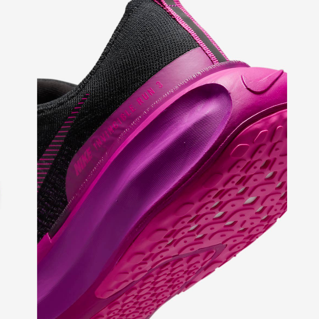 Nike ZoomX Invincible Run 3™ – Noir Shadow et Violet Pulse