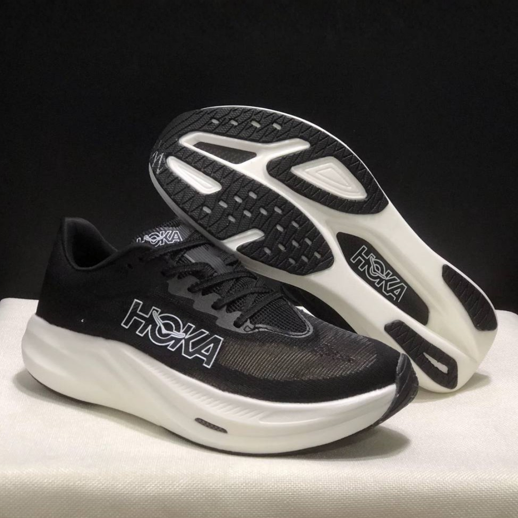 Hoka Rocket X 3 Unisexe™ – Noir Intense/Blanc Classique