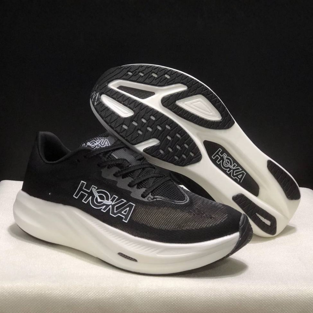 Hoka Rocket X 3 Unisexe™ – Noir Intense/Blanc Classique