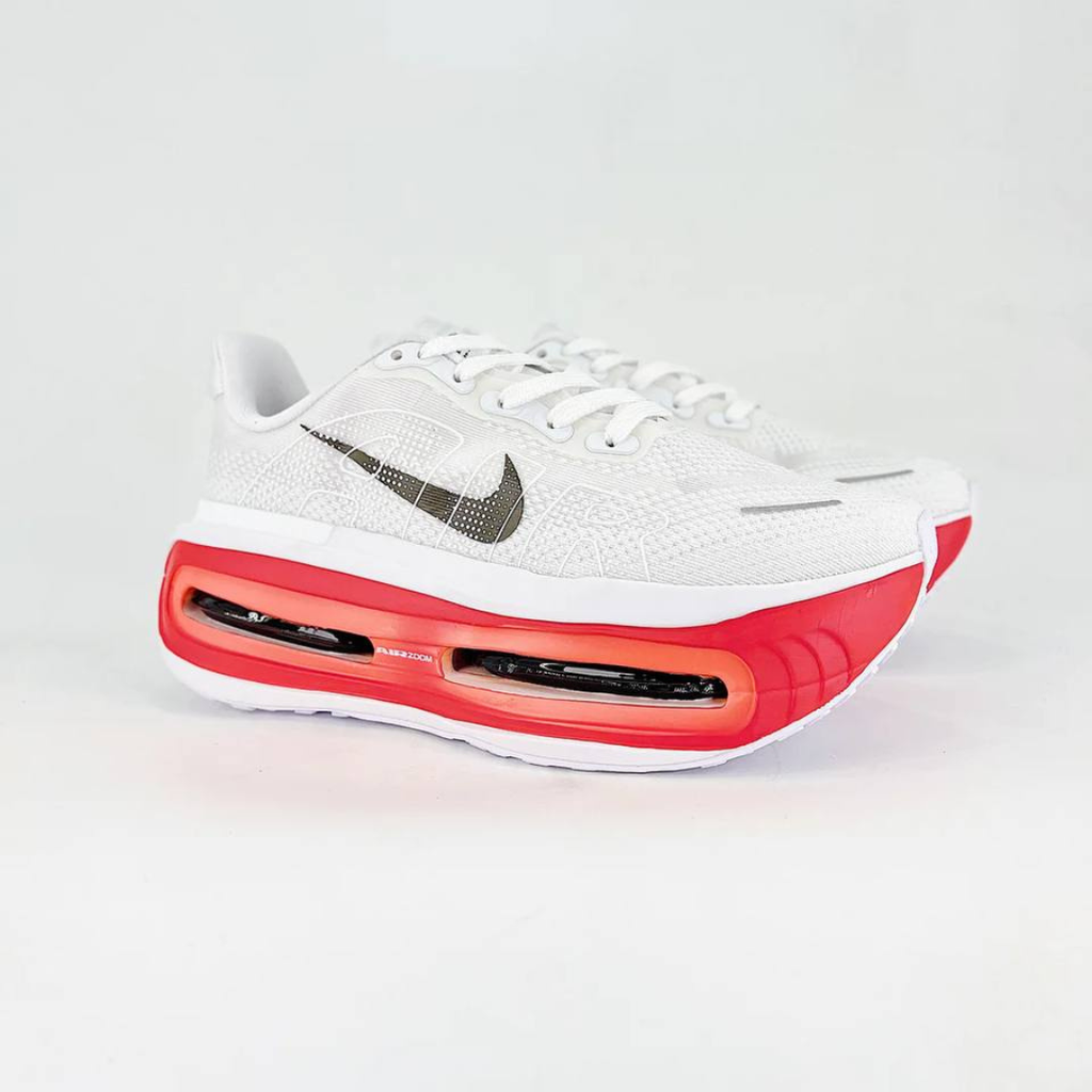 Nike Vomero Premium™ – White Charge w/ Crimson Rush