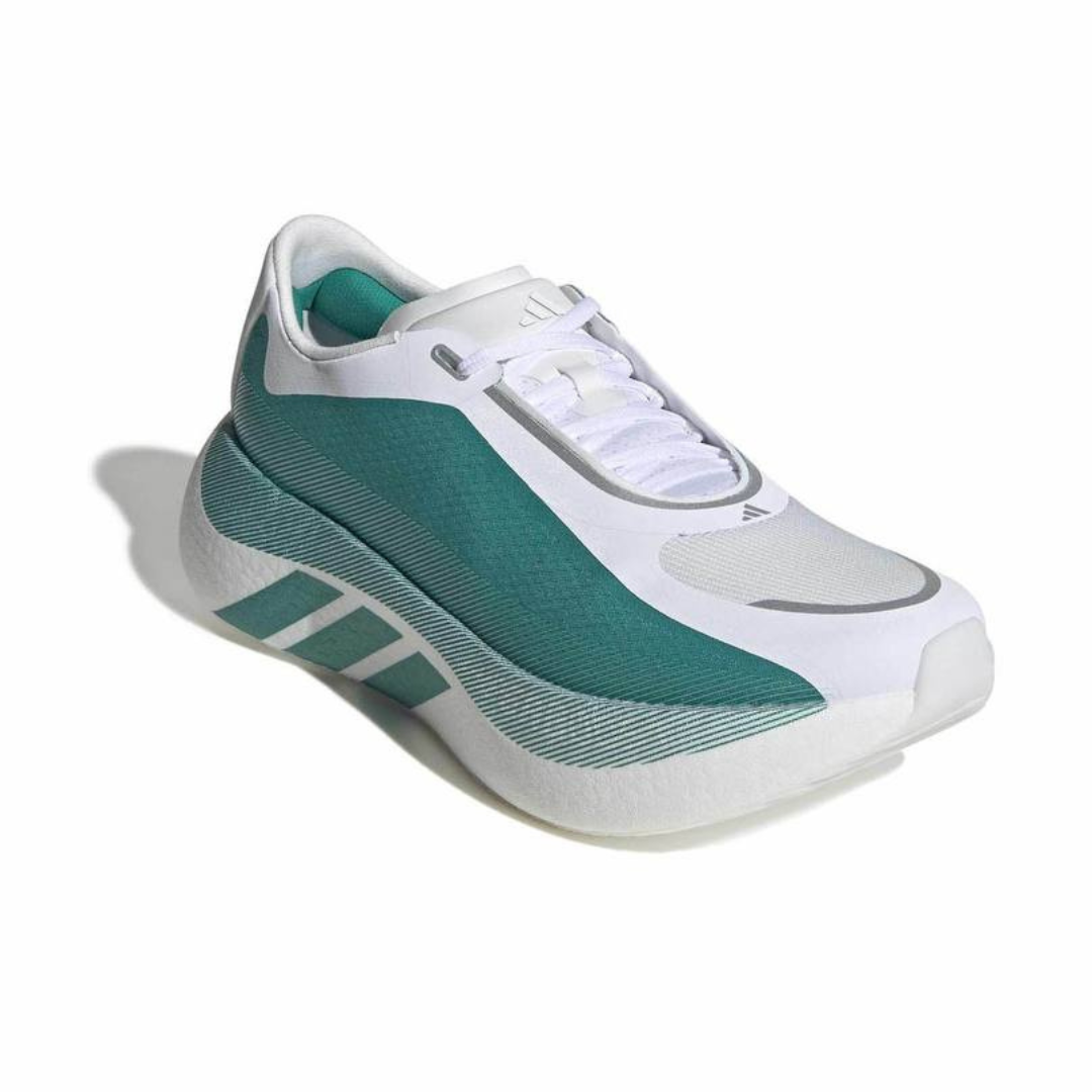 Adidas Hyperboost Edge™ – Blanc avec Vert Foncé
