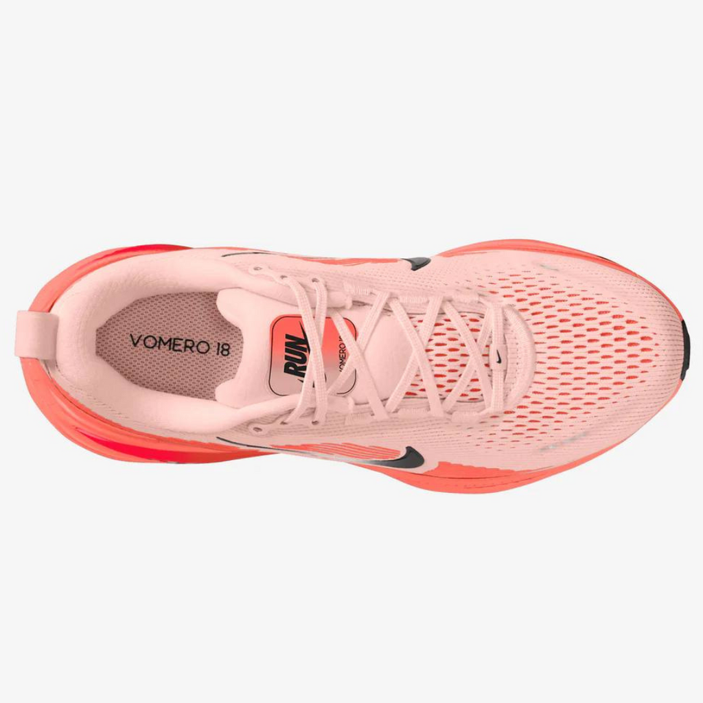 Nike Vomero 18™ – Sunset Orange w/ Crimson Rush