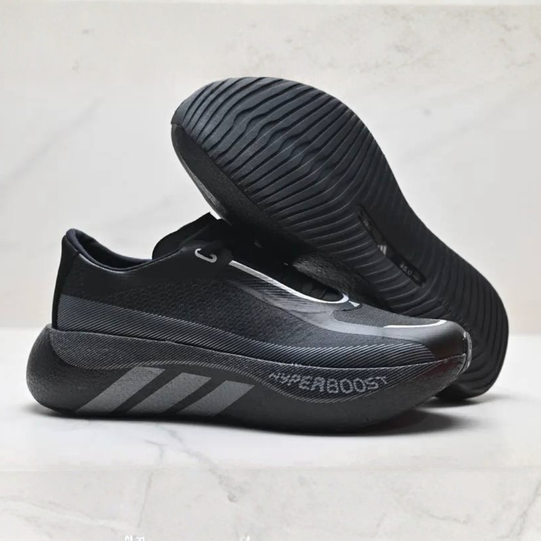 Adidas Hyperboost Edge™ – Noir avec gris métallique