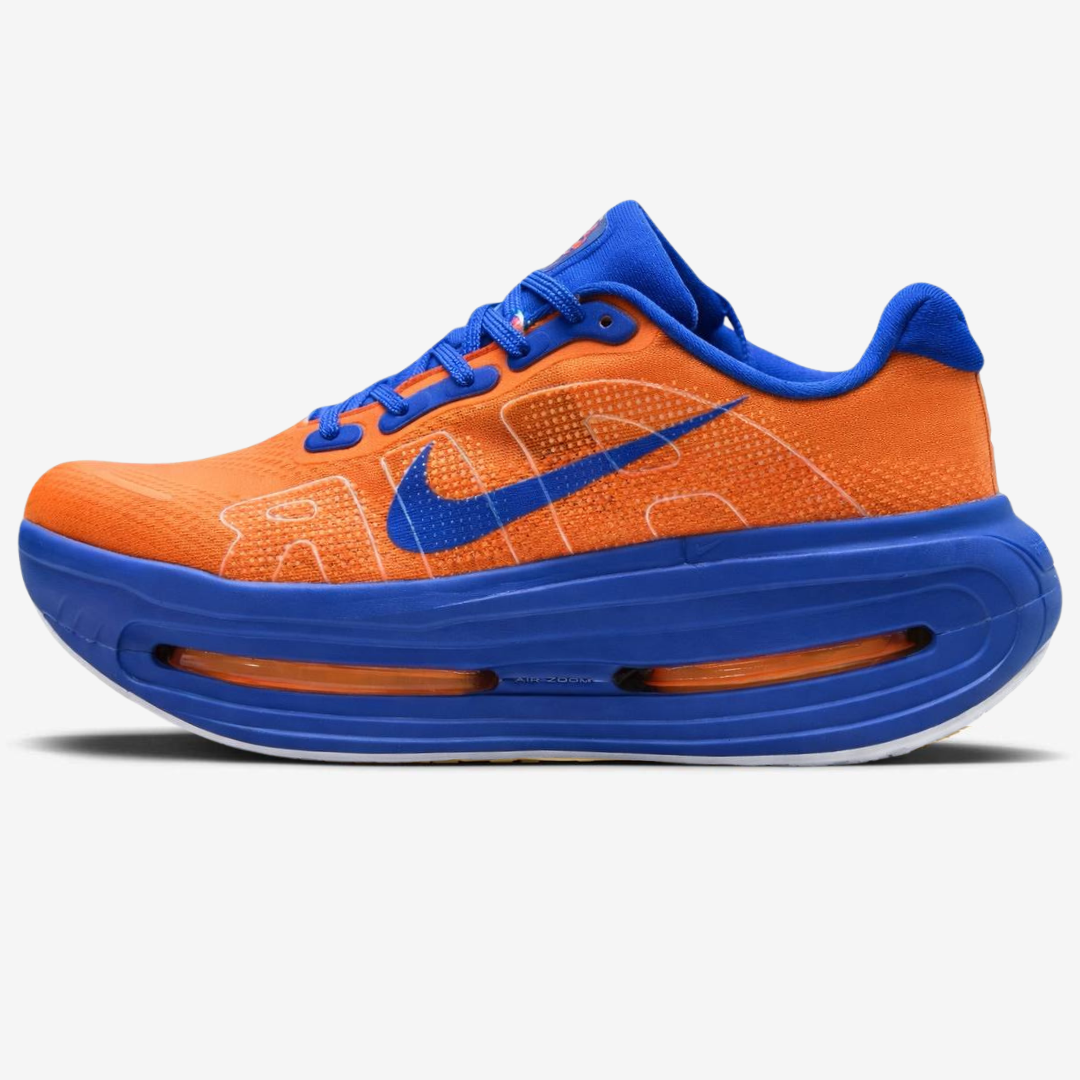 Nike Vomero Premium™ – Orange coucher de soleil avec bleu océan et blanc luminescent