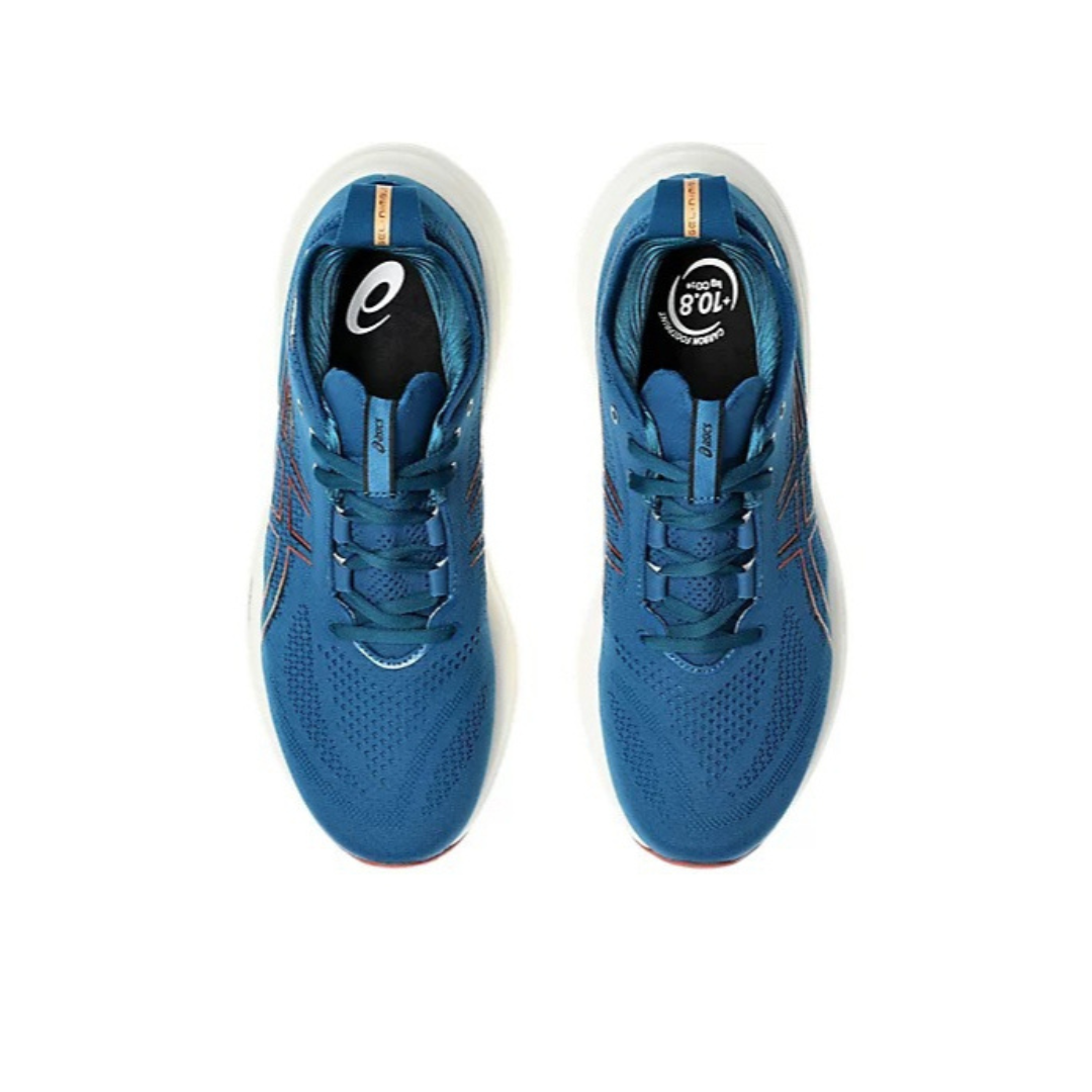 Asics Gel-Nimbus 26™ – Bleu avec Blanc et Rouge