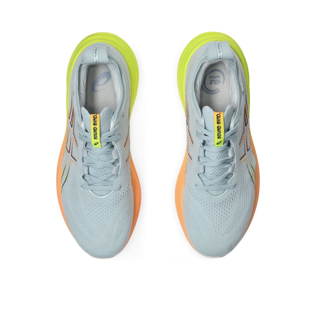 Asics Gel-Nimbus 26 Paris™ – Bleu Clair avec Jaune