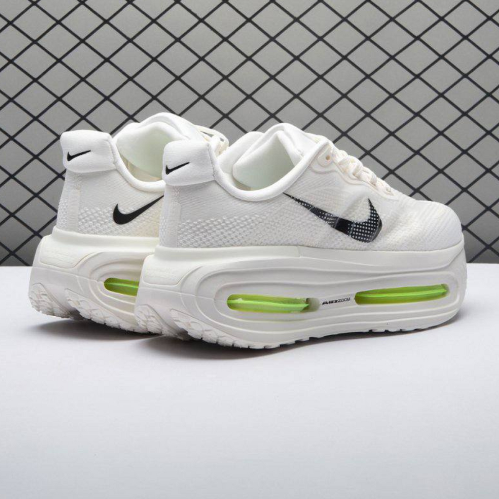 Nike Vomero Premium™ – Blanc brillant avec vert flashy