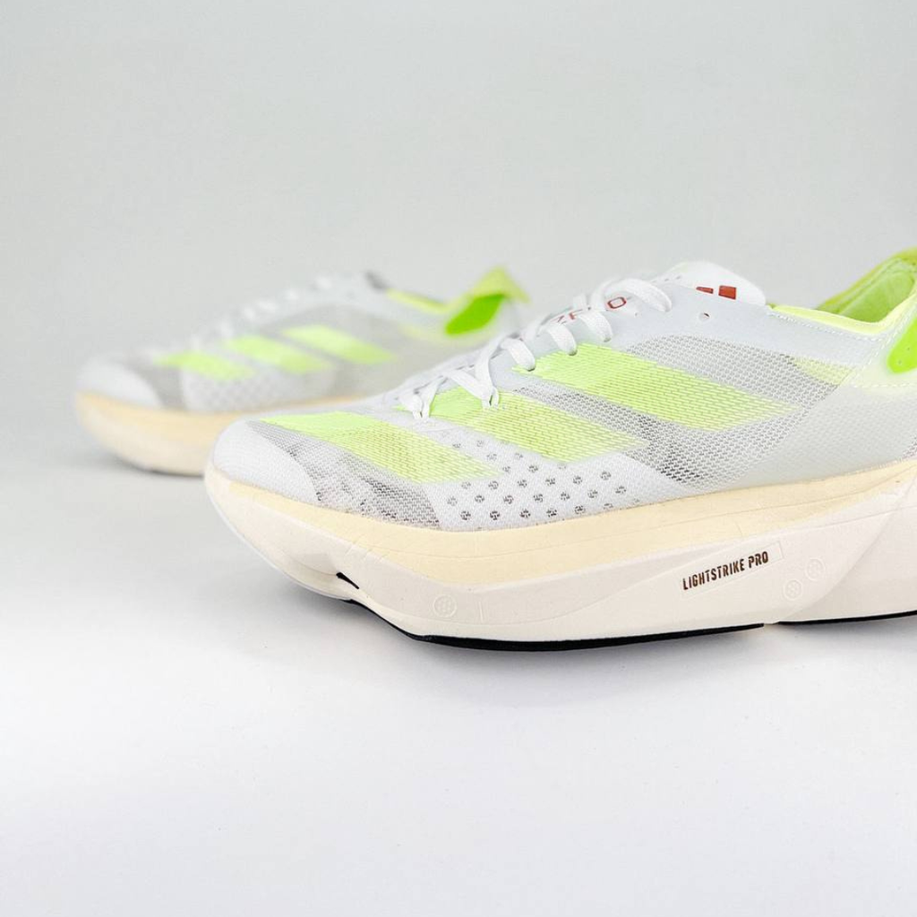 Adidas Adizero Adios Pro 3™ – Blanc/Vert fluo