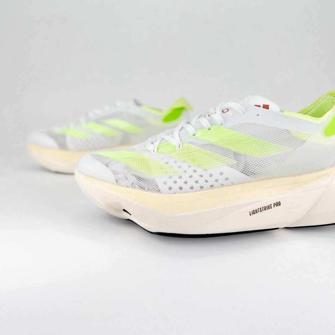 Adidas Adizero Adios Pro 3™ – Blanc/Vert fluo