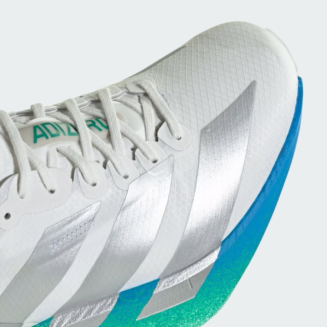 Adidas Adizero Adios Pro 4™ – Blanc avec Vert