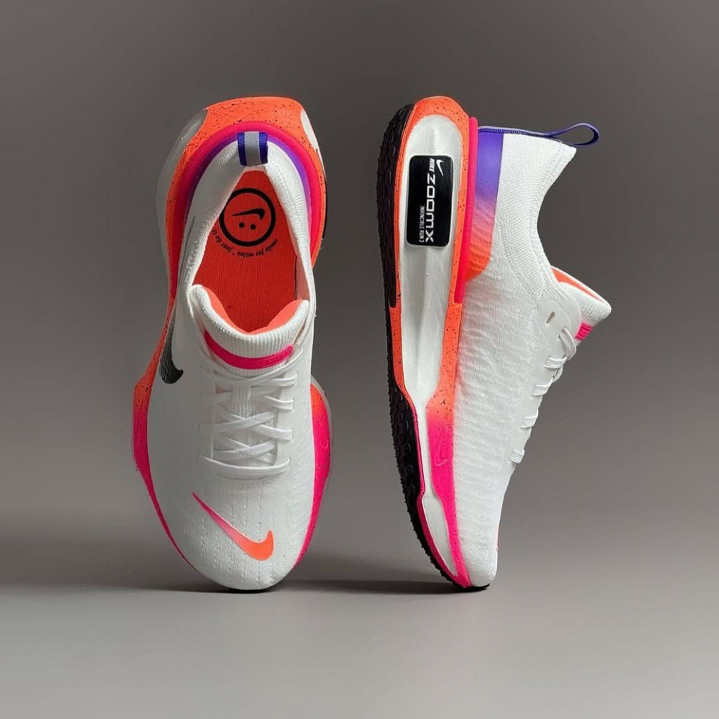 Nike ZoomX Invincible Run 3™ – White Glow avec Hyper Pink