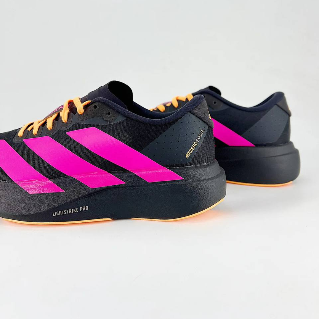 Adidas Adizero EVO SL™ – Noir / Rose et Orange