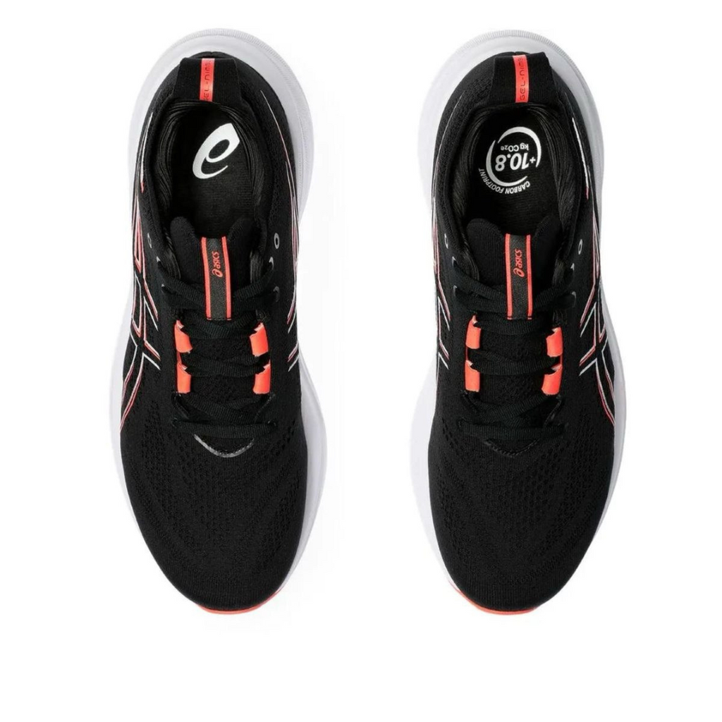 Asics Gel-Nimbus 26™ – Noir avec Blanc et Rouge