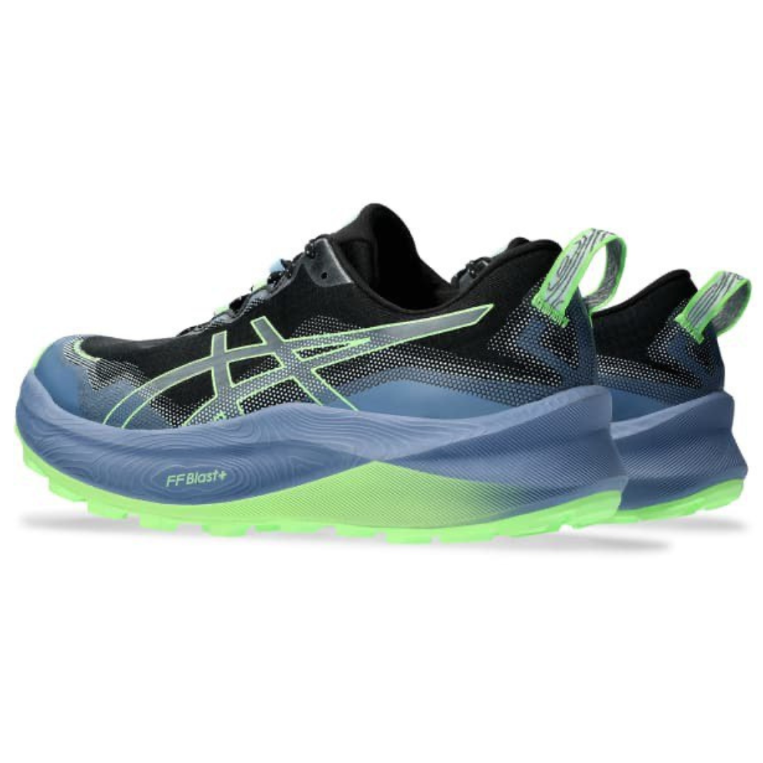 Asics Trabuco Max 3™ – Noir avec Bleu et Vert