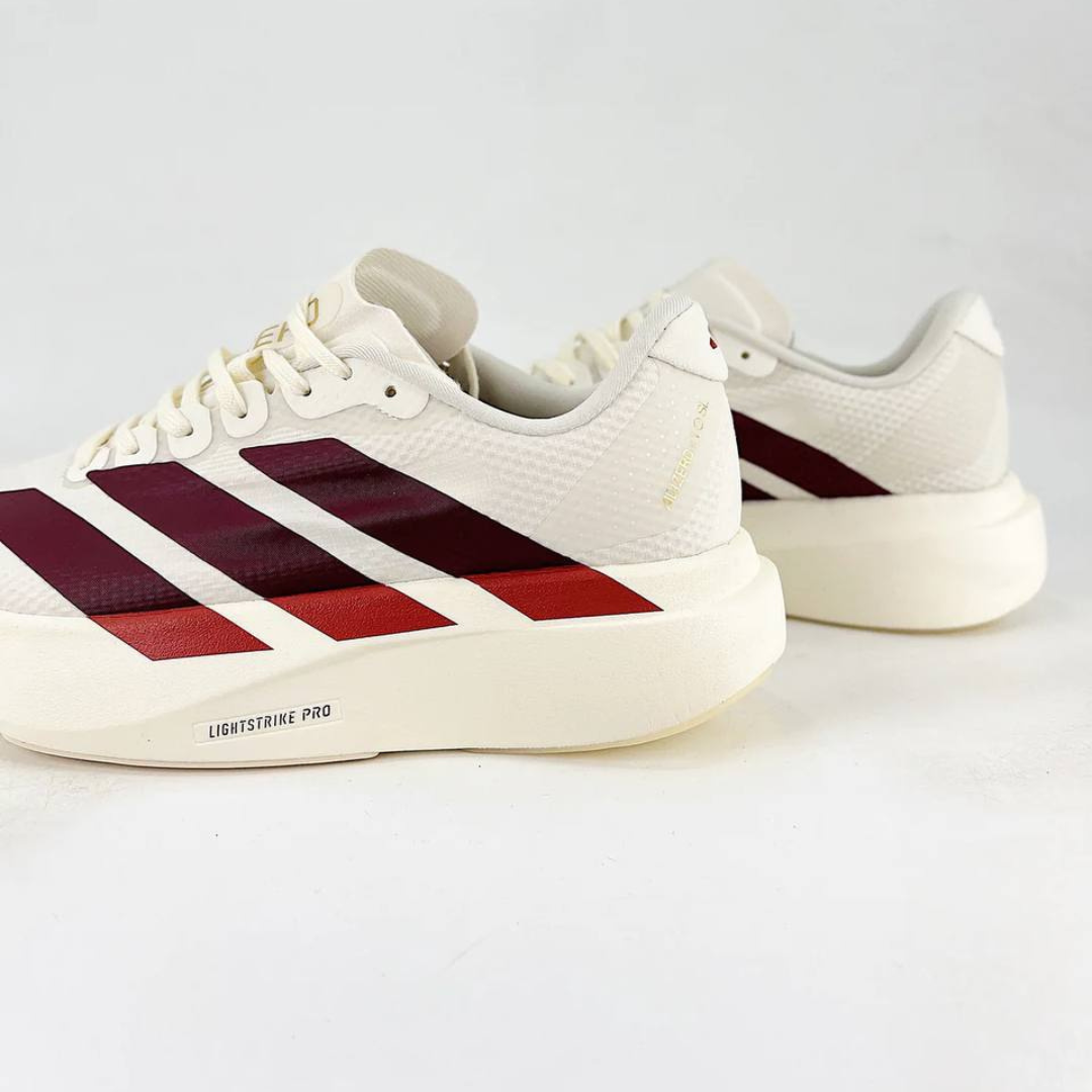 Adidas Adizero EVO SL™ – Blanc, bordeaux et rouge