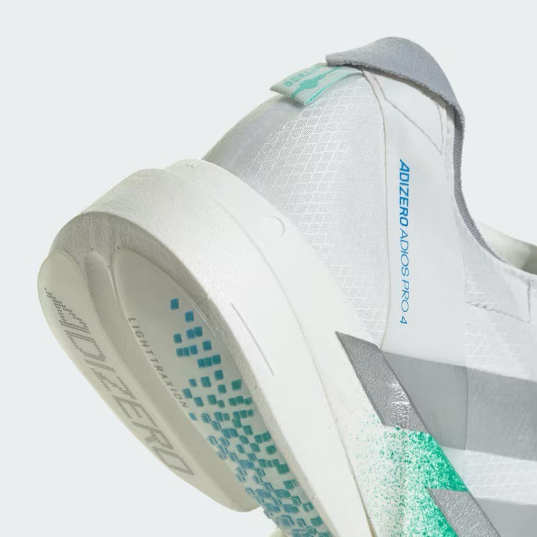 Adidas Adizero Adios Pro 4™ – Blanc avec Vert