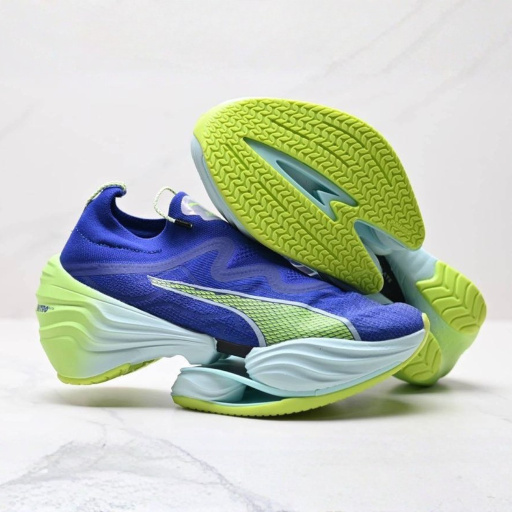 Puma Fast-RB Nitro Elite™ – Bleu avec Vert