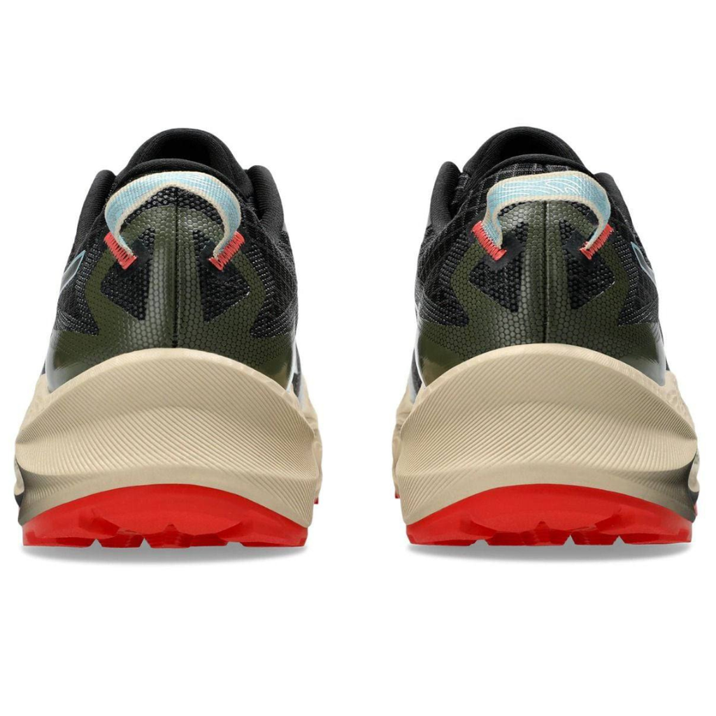 Asics Trabuco Max 3™ – Vert Olive avec Rouge
