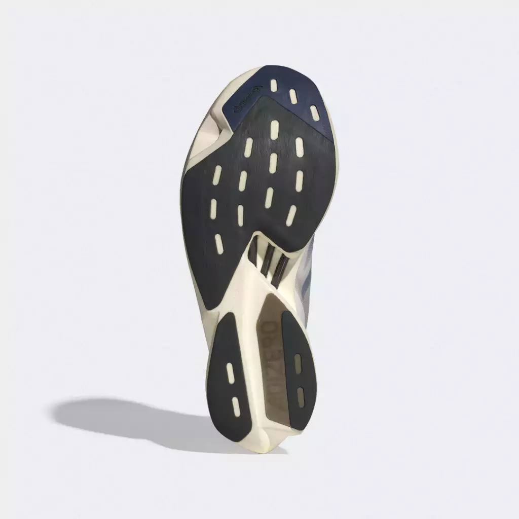 Adidas Adizero Adios Pro 3™ – Blanc/Bleu Foncé