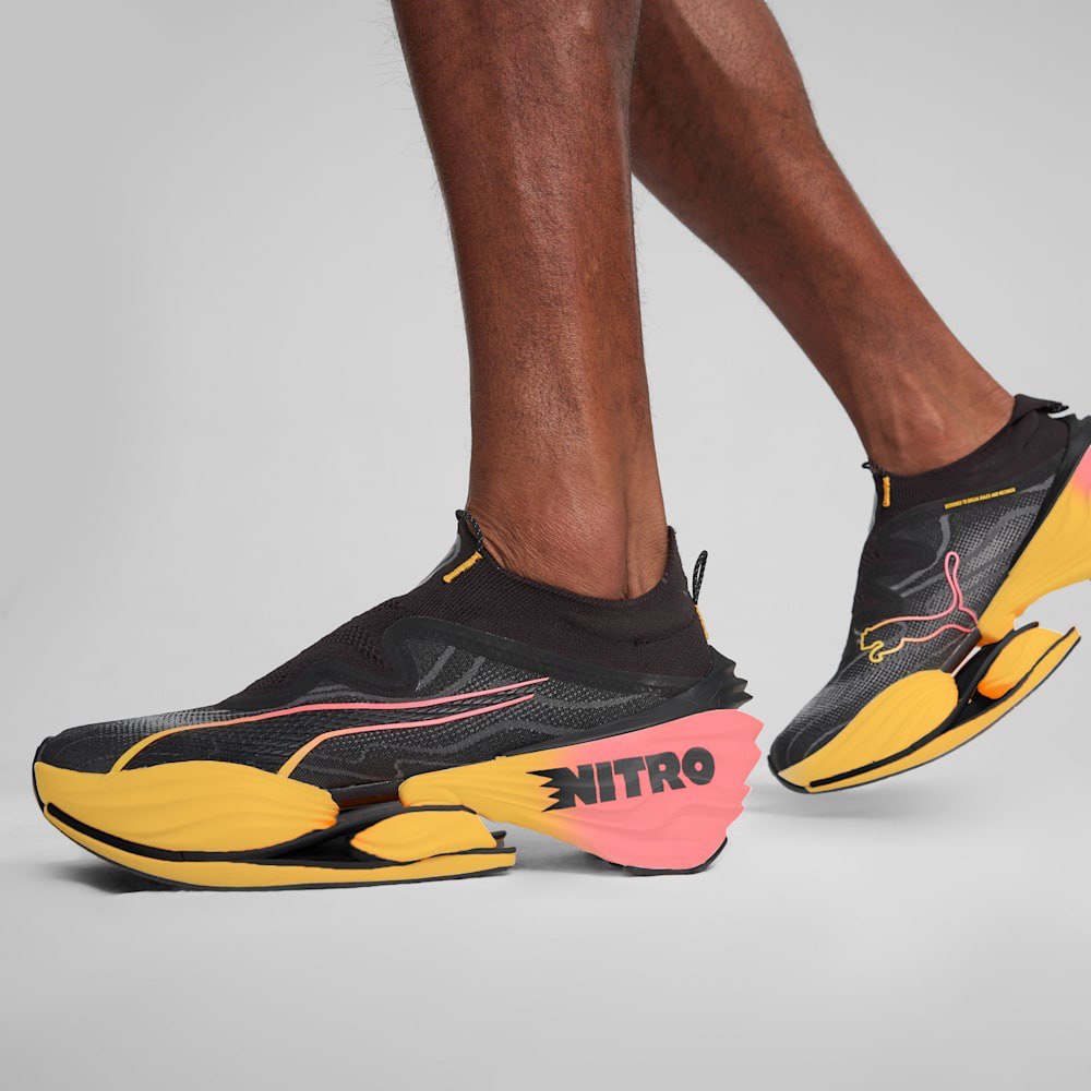 Puma Fast-RB Nitro Elite™ – Noir avec orange et rose