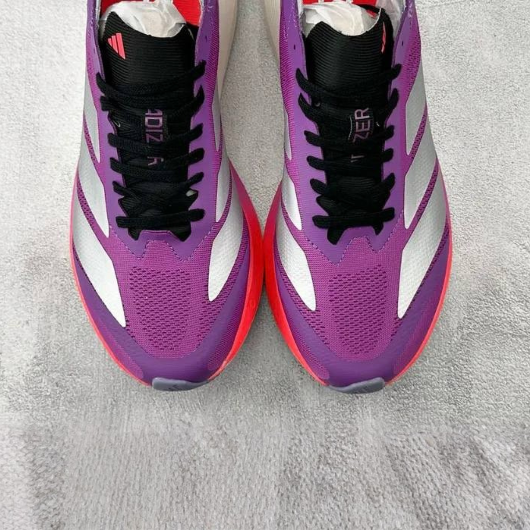 Adidas Adizero Drive RC™ – Violet éclatant avec Argent Métallique et Rouge Vif