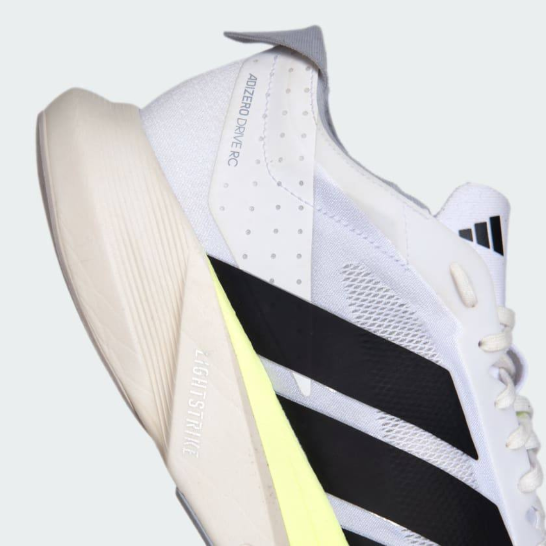 Adidas Adizero Drive RC™ – Cloud White avec Core Black et Lucid Lemon