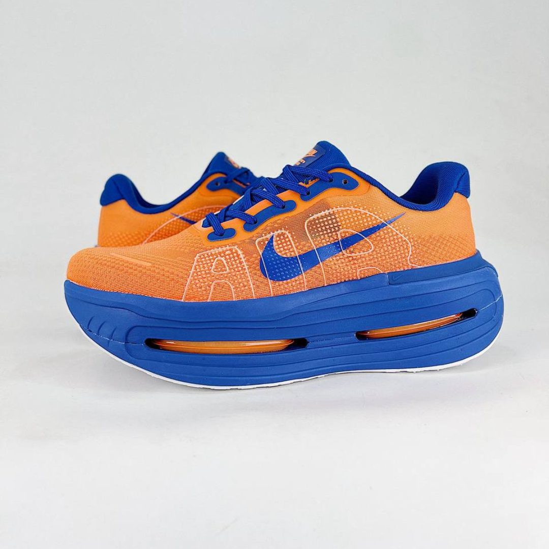 Nike Vomero Premium™ – Orange coucher de soleil avec bleu océan et blanc luminescent
