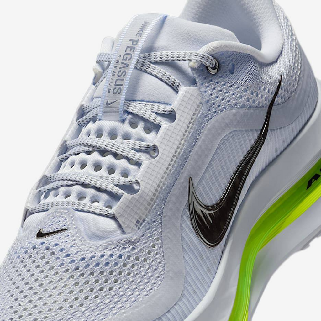Nike Air Zoom Pegasus Premium™ – Gris Football avec Vert Volt
