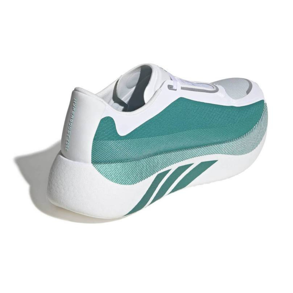 Adidas Hyperboost Edge™ – Blanc avec Vert Foncé