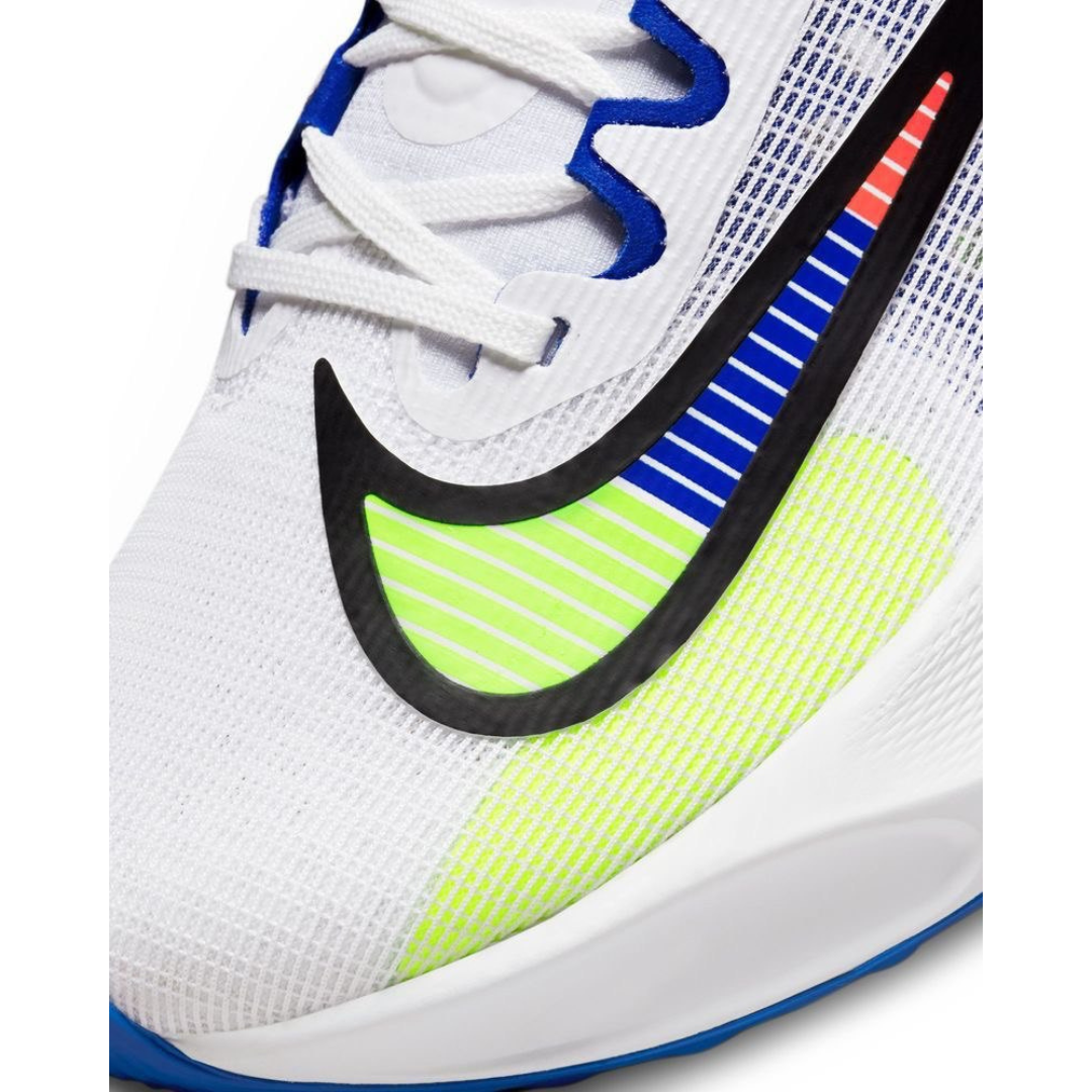 Nike Air Zoom Fly 5™ – Blanc fluorescent avec Bleu océan et Vert vif