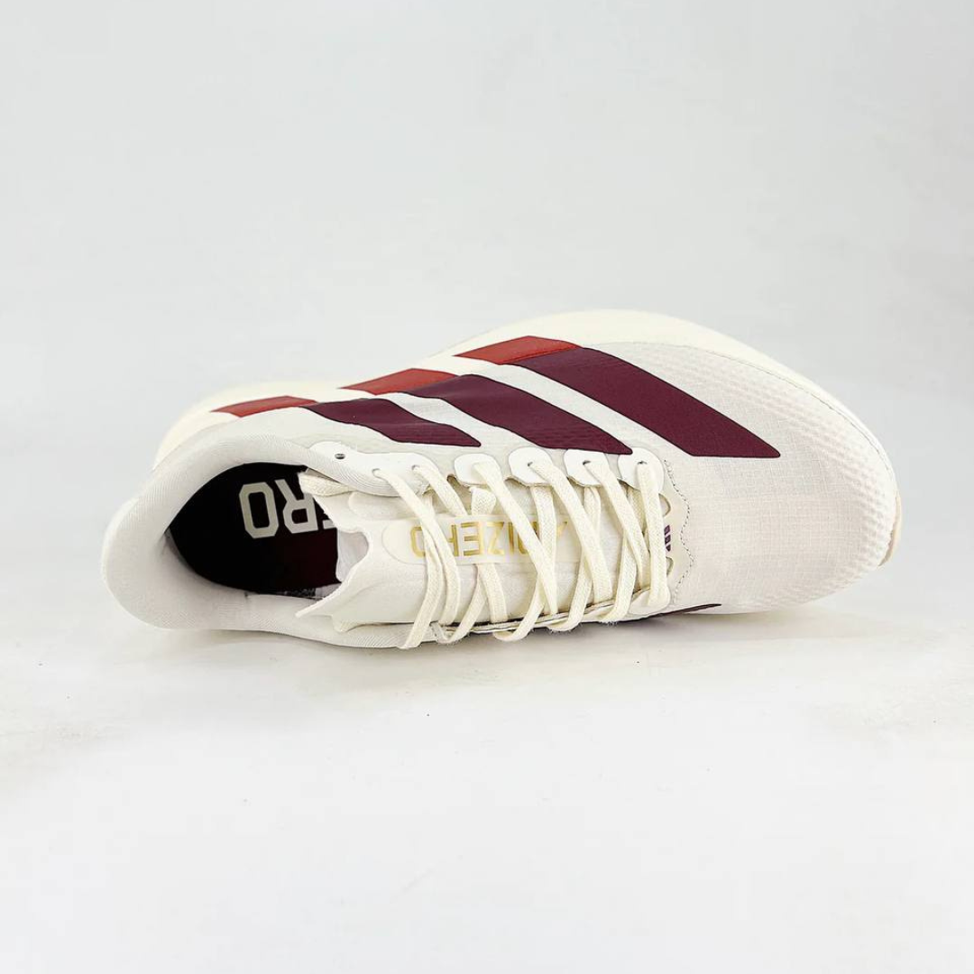 Adidas Adizero EVO SL™ – Blanc, bordeaux et rouge