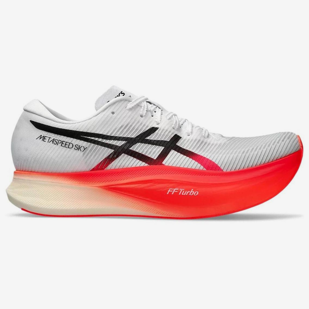 Asics Metaspeed Sky+™ – Blanc avec Rouge