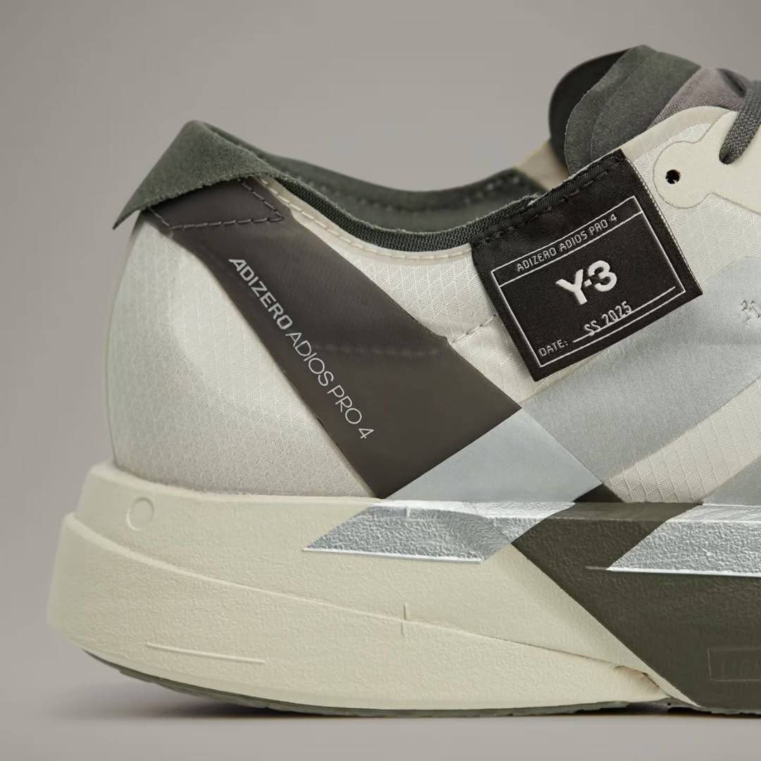 Adidas Adizero Adios Pro 4™ – Y-3 Beige/Noir et Gris