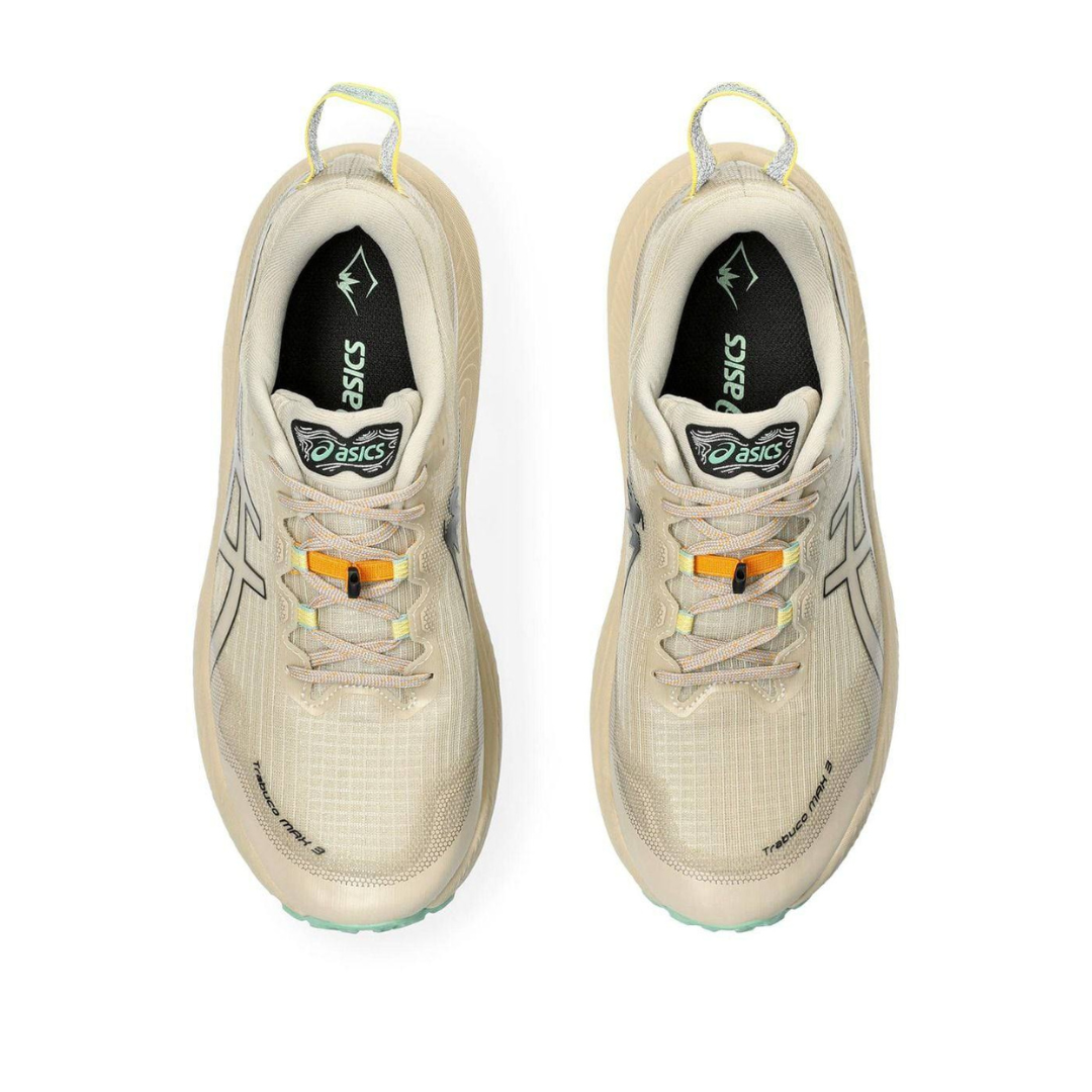 Asics Trabuco Max 3™ – Beige avec orange et vert